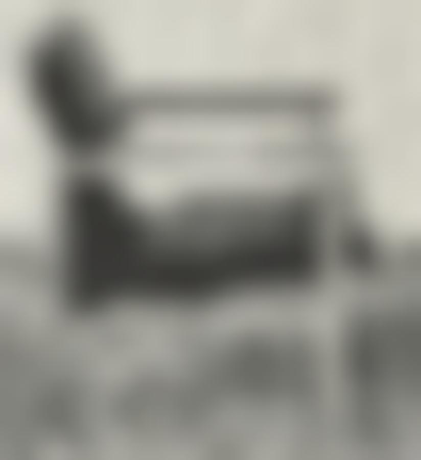 Metal armchair