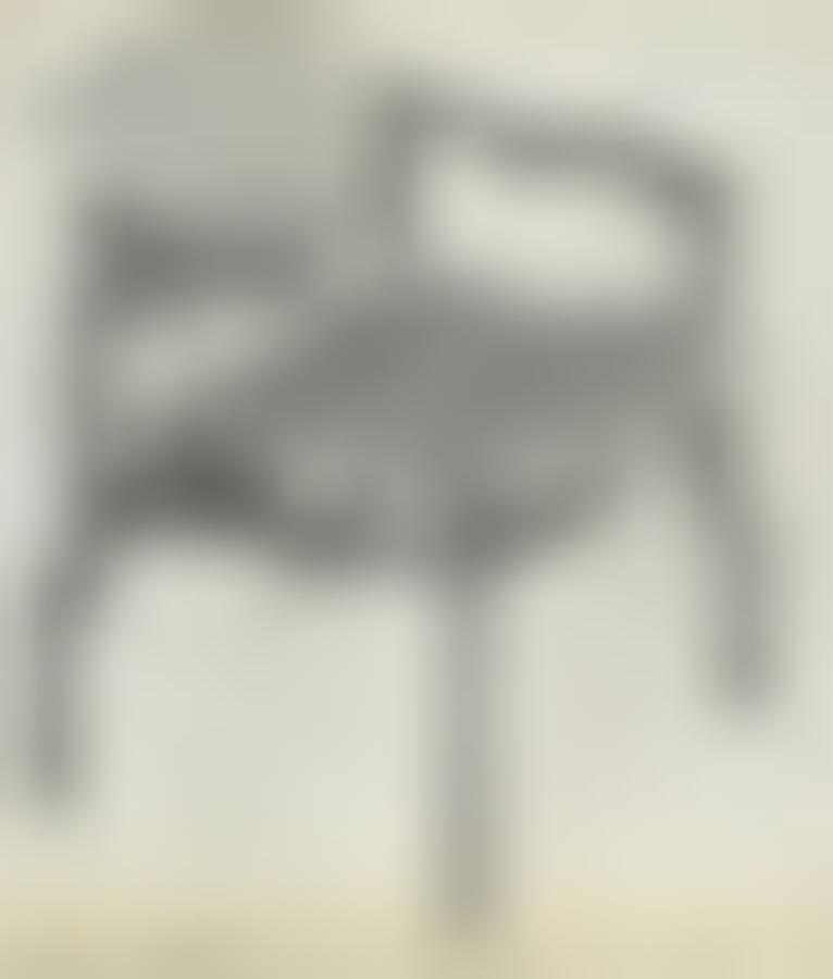 Wooden armchair