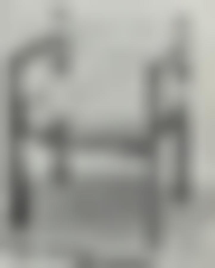 Wooden armchair